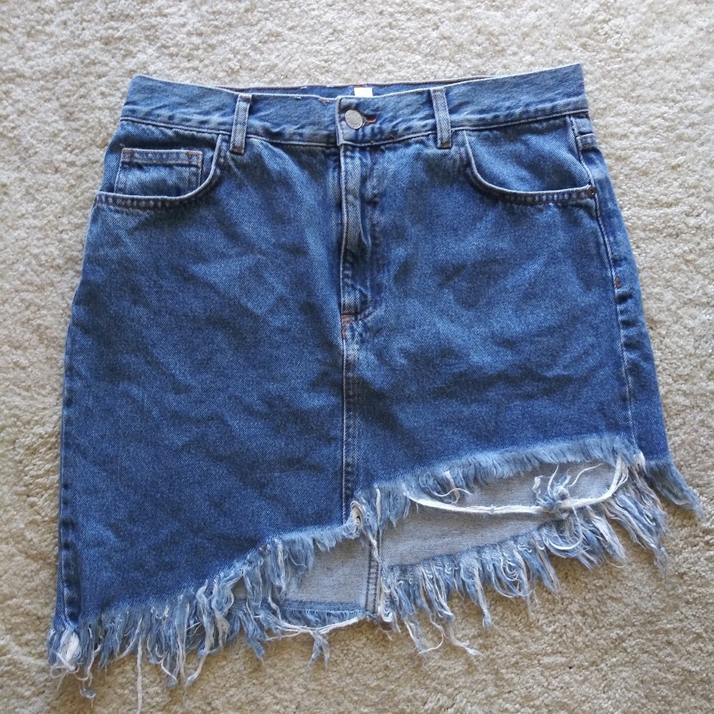 Jeans Mini Skirt!